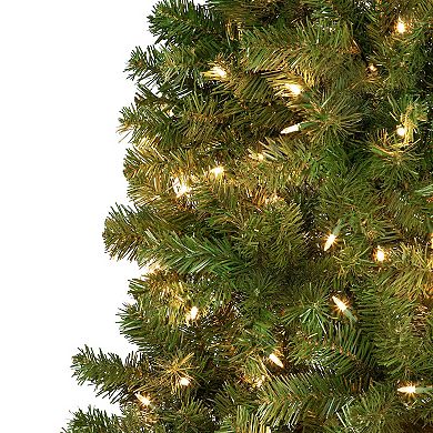 6-ft. Pre-Lit Artificial Half Christmas Tree