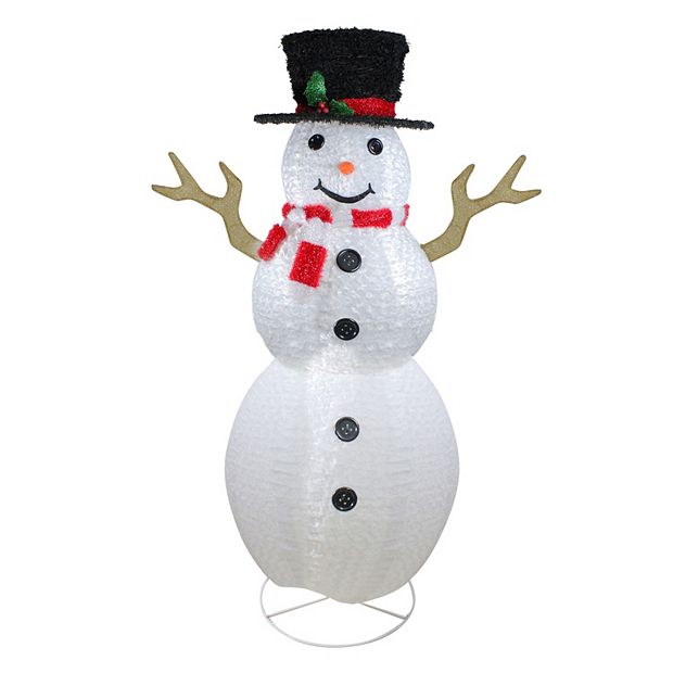 Snowman 6-ft. Light-Up Indoor / Outdoor Floor Decor