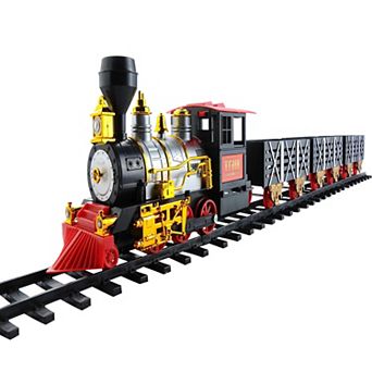 Animated Sound & Light 20 pc Smoky Christmas Train Set