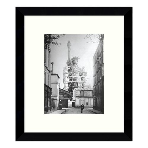 Statue of Liberty in Paris 1886 Framed Wall Art