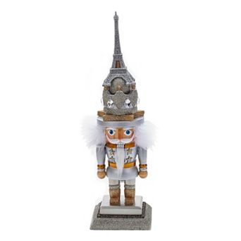 Kurt Adler 15 in Eiffel Tower Christmas Nutcracker