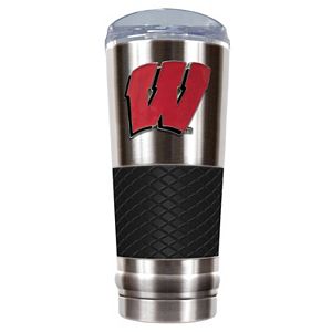 Wisconsin Badgers 24-Ounce Draft Stainless Steel Tumbler