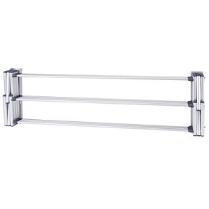 Woolite Aluminum Collapsible Wall Drying Rack