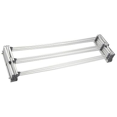 Woolite Aluminum Collapsible Wall Drying Rack