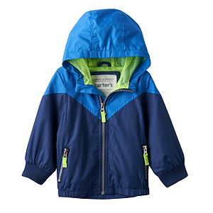 Baby Boy Carter's Colorblock Hooded Lightweight Jacket