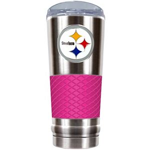 Pittsburgh Steelers 24-Ounce Draft Stainless Steel Tumbler