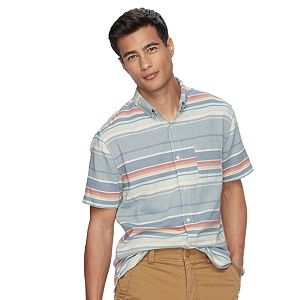 Men's Urban Pipeline® Baja Striped Button-Down Shirt