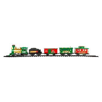 Battery Operated Lighted & Animated 21 pc Christmas Express Train Set