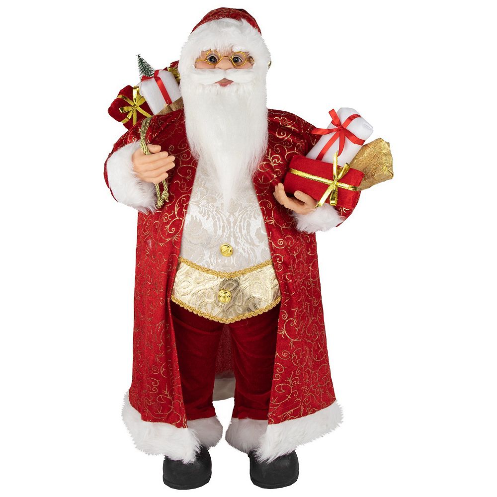 32-in. Standing Santa Christmas Decor