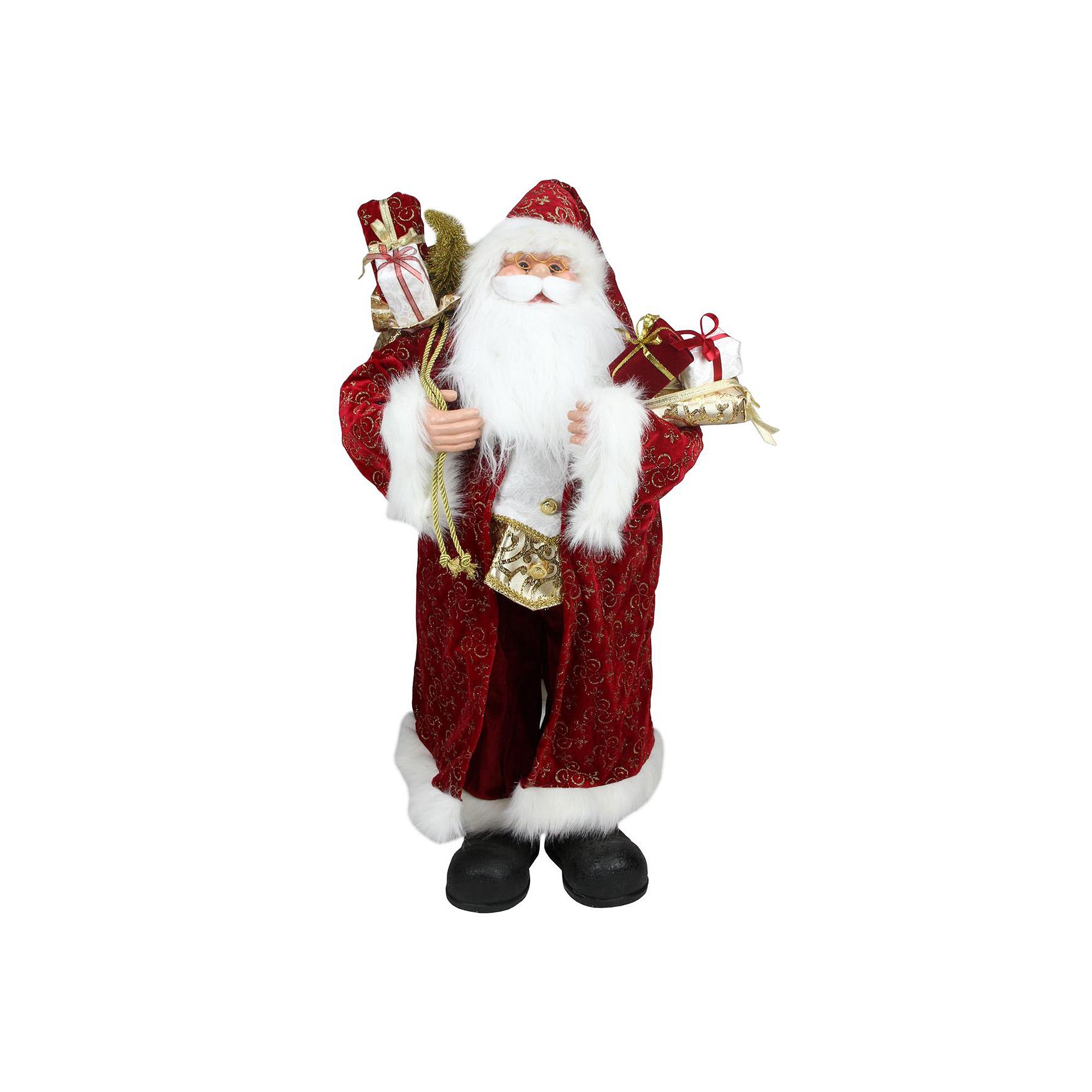 32-in. Standing Santa Christmas Decor, Red