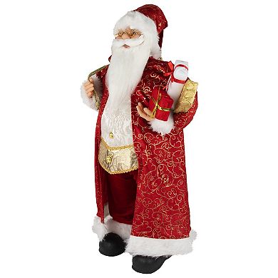 32-in. Standing Santa Christmas Decor