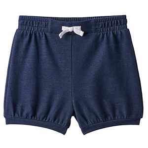 Baby Girl Jumping Beans® Faux-Denim Bubble Shorts
