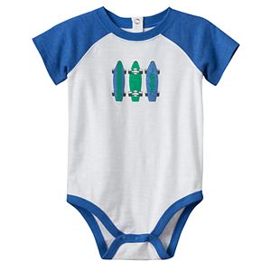 Baby Boy Jumping Beans® Slubbed Graphic Bodysuit