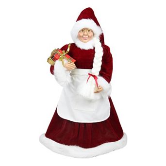 24 in Standing Mrs. Claus Christmas Decor