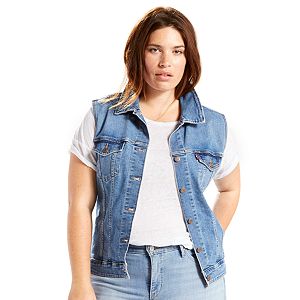 Plus Size Levi's® Jean Vest