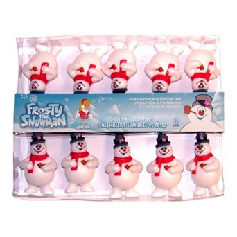 Frosty The Snowman Christmas String Lights by Kurt Adler