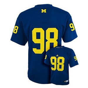 Boys 4-7 adidas Michigan Wolverines Replica Football Jersey