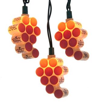 Kurt Adler Wine Cork Light Set