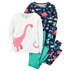 Baby Girl Carter's Dinosaur Pajama Set