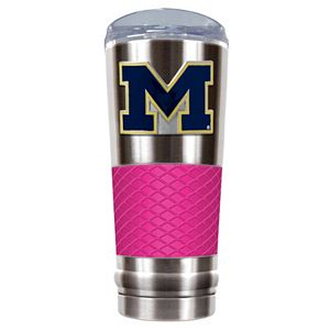 Michigan Wolverines 24-Ounce Draft Stainless Steel Tumbler