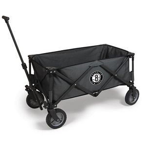 Picnic Time Brooklyn Nets Adventure Folding Utility Wagon