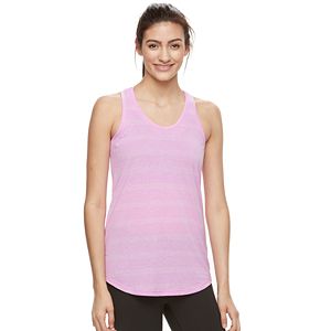 Women's Tek Gear® Stripe Racerback Tank