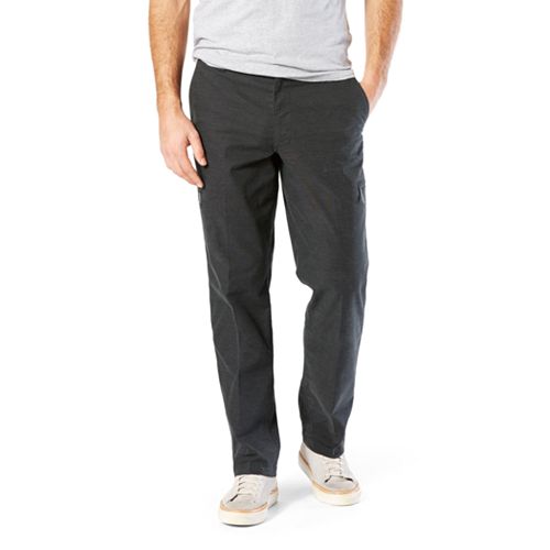 straight fit cargo pants mens