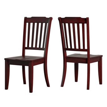 HomeVance Wood Dining Chair 2 pc Set