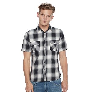 Men's Rock & Republic Plaid Button-Down Shirt