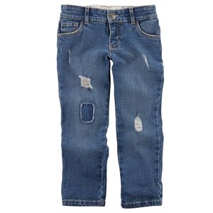 Toddler Girl Carter's Distressed Loose-Fit Jeans