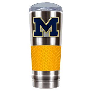 Michigan Wolverines 24-Ounce Draft Stainless Steel Tumbler