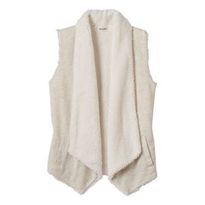 Girls 7-16 & Plus Size Mudd® Sherpa Draped Vest