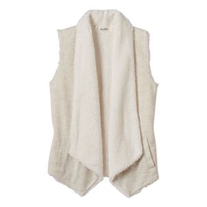 Girls 7-16 & Plus Size Mudd® Sherpa Draped Vest