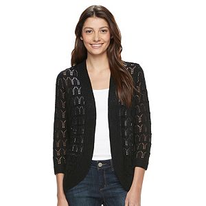 Petite Napa Valley Openwork Cardigan