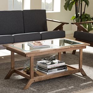 Baxton Studio Cayla Mid-Century Modern Coffee Table