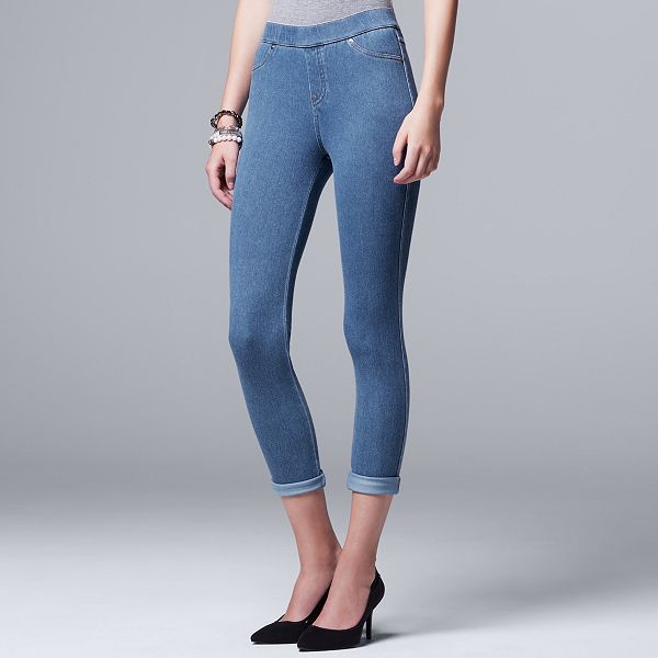 Kohls vera wang hot sale leggings capri