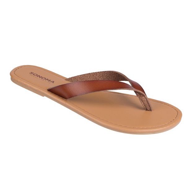 Kohls womens best sale flip flops