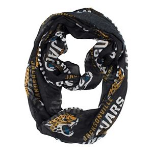 Jacksonville Jaguars Sheer Infinity Scarf
