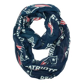 New England Patriots Sheer Infinity Scarf