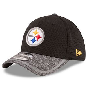 Youth New Era Pittsburgh Steelers 39THIRTY Training Camp Fitted Cap