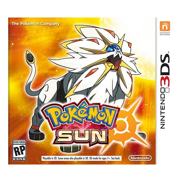 Pokemon Sun For Nintendo 3ds