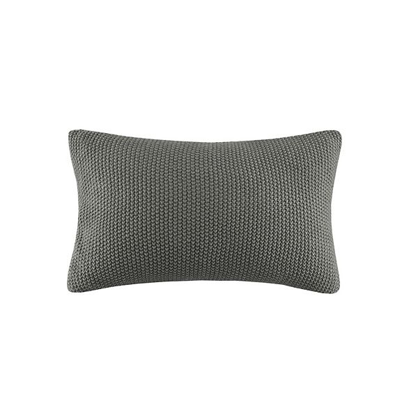 INK+IVY Bree Knit Oblong Throw Pillow Cover