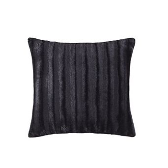 Madison Park Duke Faux Fur Square Throw Pillow