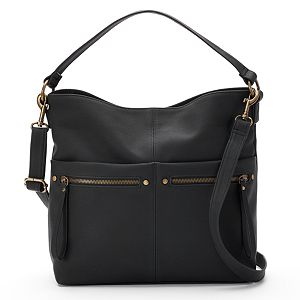 Sondra Faux Leather Hobo