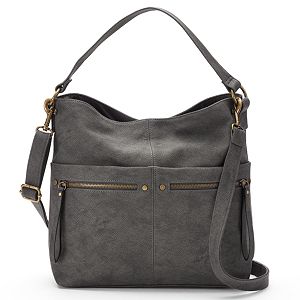 Sondra Faux Leather Hobo