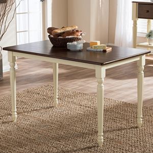Baxton Studio Napoleon Country Cottage Dining Table