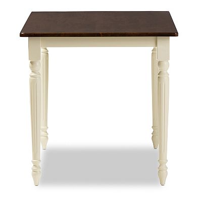 Baxton Studio Napoleon Country Cottage Dining Table