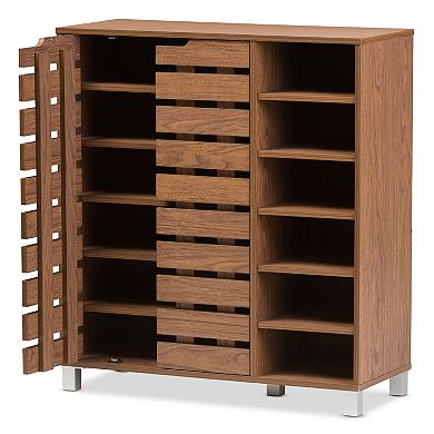 Baxton Studio Shirley Shoe Cabinet