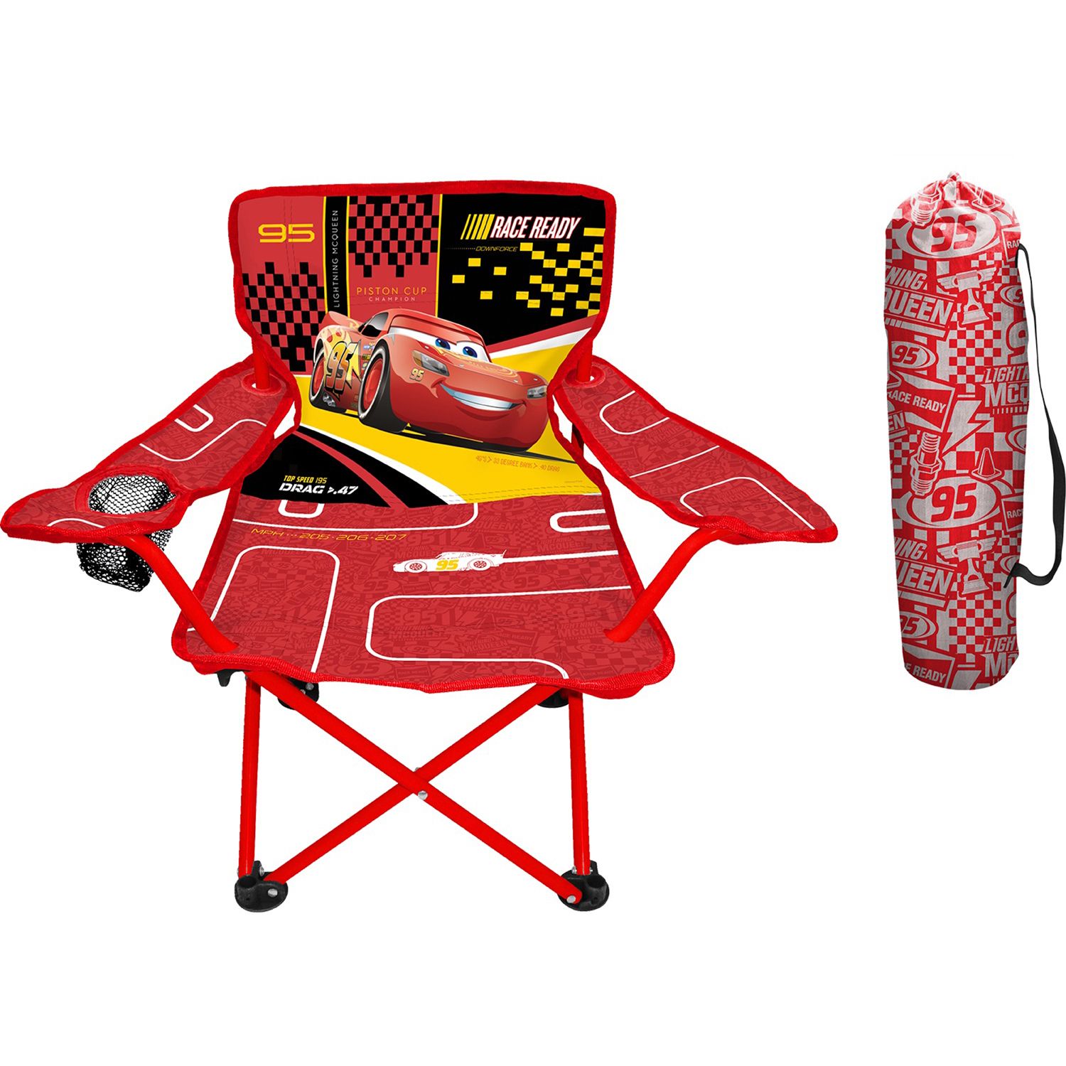 lightning mcqueen folding chair