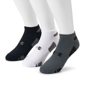 Men's Under Armour 3-pack Heatgear Performance Training No-Show Socks